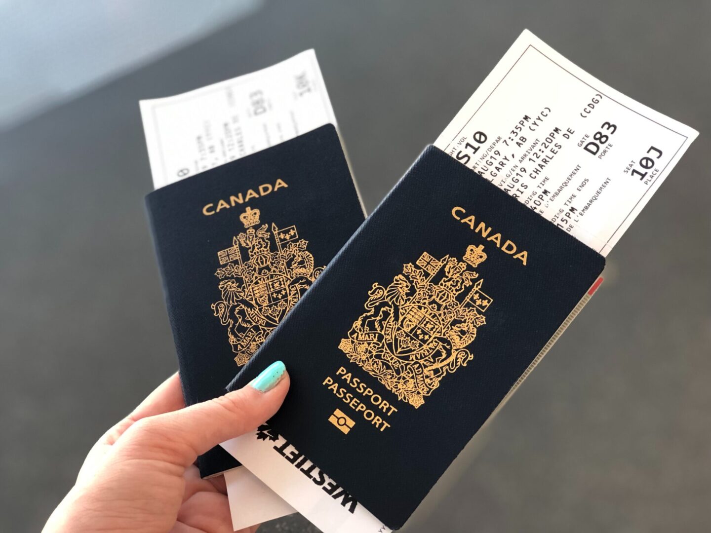 Canadian passports